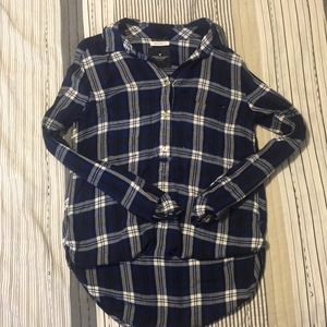 American Eagle plaid button down